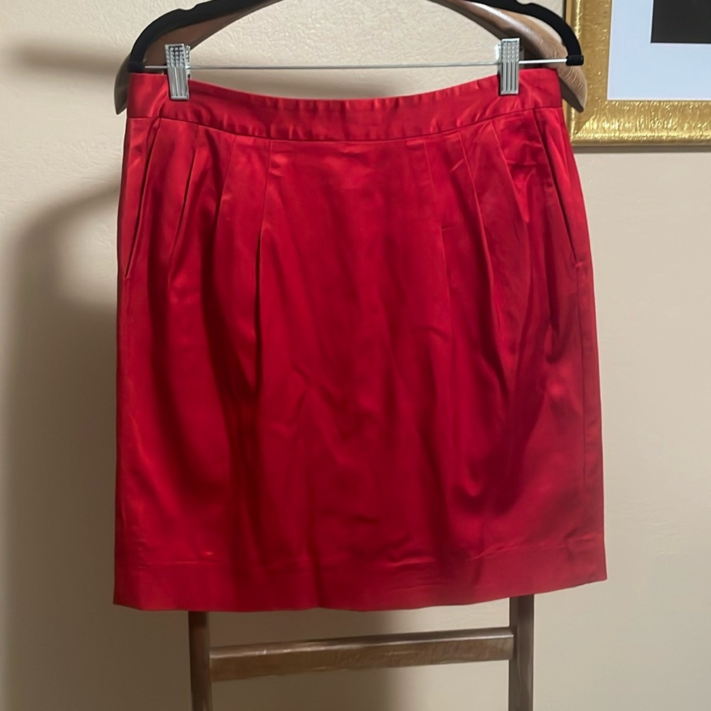 French Connection red pencil skirt